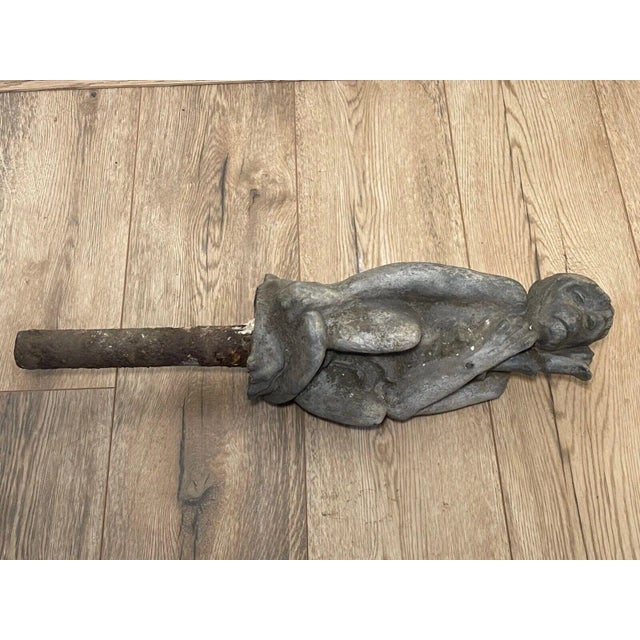Victorian Monkey Garden Outdoor Sculpture For Sale - Image 6 of 11