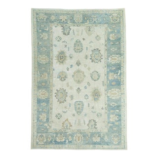 Turkish Oushak Antique Look Rug 12'11" x 19' #21308 For Sale