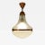 German Luzette Copper Pendant Lamp Short Rod by Peter Behrens for Behr For Sale - Image 5 of 9