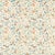 Sanderson Aril’s Garden Fabric in Teal/Russet - a Sample For Sale