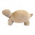 Vintage Cast Stone Turtle Garden Statue For Sale