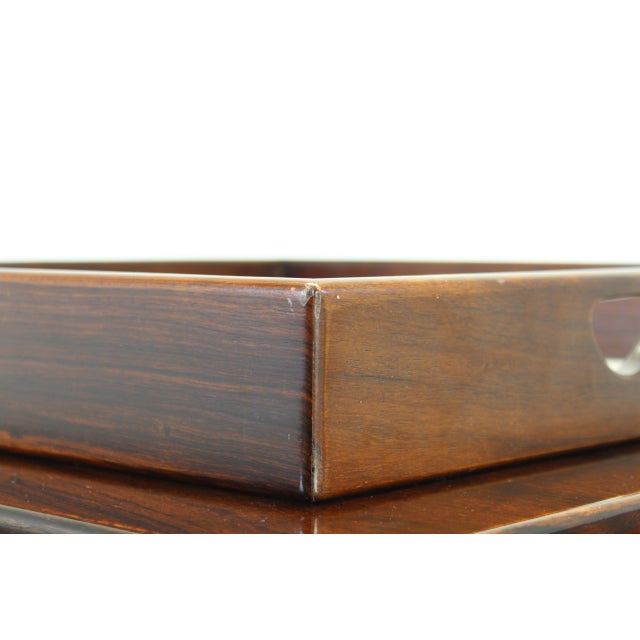 Wood Bar Cabinet attributed to Gianfranco Frattini for Bernini For Sale - Image 7 of 10