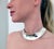 1990s Heavy Anticlastic Choker, Modernist Gerhard Herbst Studios Silver Collar For Sale In San Diego - Image 6 of 6