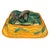 Victorian A Victoria Pottery Majolica Yellow Basketweave Sardine Box, English, Ca. 1882 For Sale - Image 3 of 13
