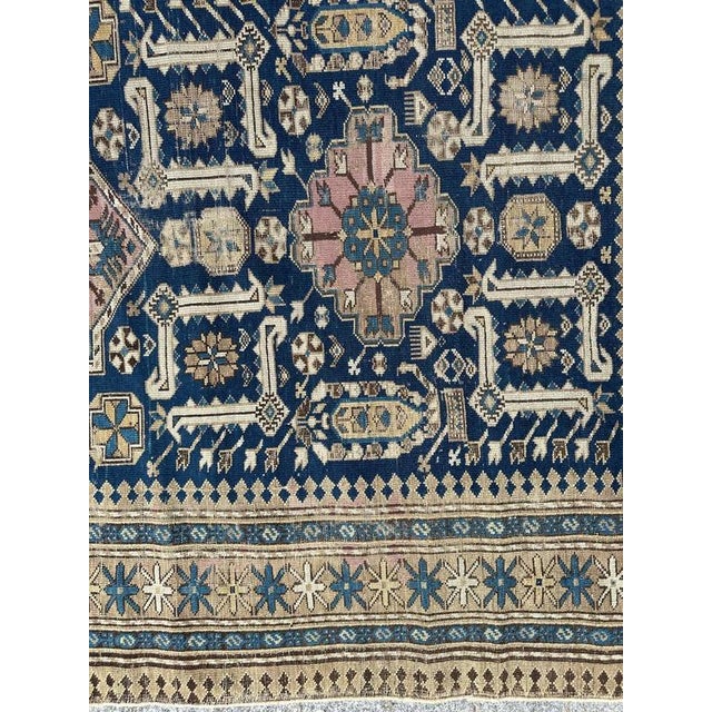 Caucasian Shirvan Rug, 1890s For Sale - Image 6 of 18