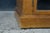 Antique American Victorian Quartersawn Oak 2 Drawer Console Cabinet Cupboard 31" For Sale - Image 13 of 17