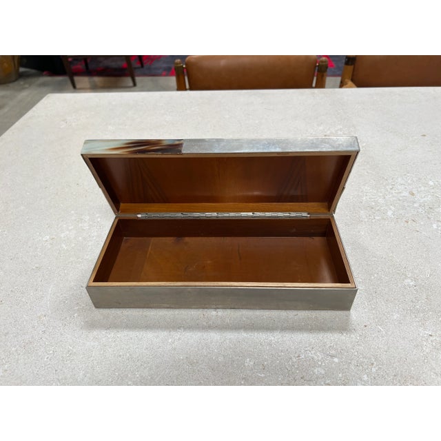Vintage Italian Rectangular Decorative Box 1980s For Sale In Los Angeles - Image 6 of 8