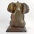 Mid 20th Century Single Vintage Elephant Reading Book Bookend For Sale - Image 5 of 7