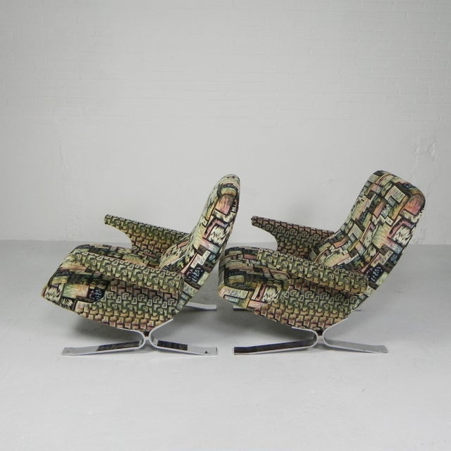 Copenhagen Armchairs by Francois Letourneur, 1960s, Set of 2 For Sale - Image 4 of 18