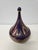 Mid-Century Modern Gold and Purple Teardrop Lidded Jar For Sale - Image 3 of 14