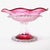 1960s Murano Style Art Glass Pink Candy Bowl For Sale - Image 4 of 11
