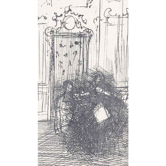 Raoul Dufy, Interior of a Parisian Living Room, Lithograph For Sale - Image 4 of 5