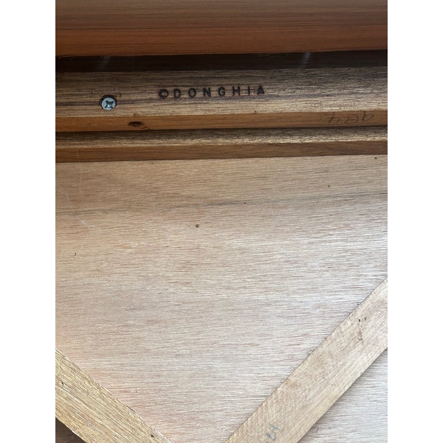 1990s John Hutton for Donghia Merbau Lounge Chairs- A Pair For Sale - Image 11 of 12