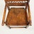 Wood Antique Italian Chair with High Back and Carved Wooden Arms, 1800s For Sale - Image 7 of 18