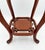 Mid-Century Chinoiserie Drinks Table, Plant Stand, Hand-Carved Rosewood, 1950s For Sale In Savannah - Image 6 of 7