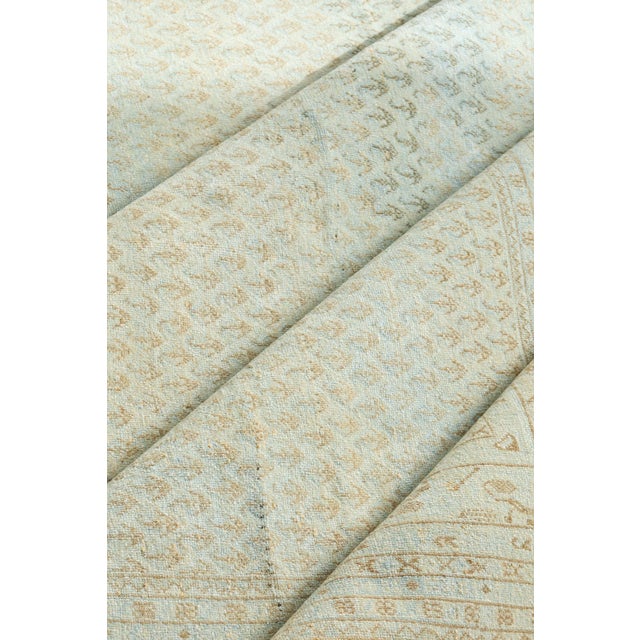 Vintage Hamadan Small Boteh Mir Motif Area Rug | Lavina For Sale - Image 4 of 10