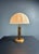 Mid-Century Modern French Brutalist Turned Wood Mushroom Table Lamp in the style of Charles Dudouyt, 1950s For Sale - Image 15 of 17