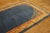 1920s Blue Open Floral Antique Chinese Art Deco Rug 6'9" X 10'8" Wool Knotted Carpet For Sale - Image 4 of 12