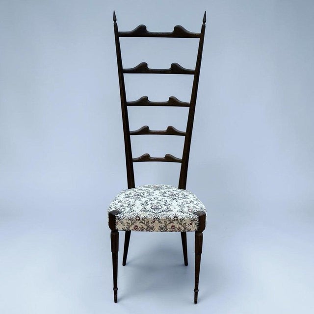 Mid-Century Modern Ponti High Back Chair, 1950s For Sale - Image 11 of 11