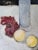 American Betsy Podlach, Fruit Still Life Oil Painting Betsy Podlach American Post Feminist Modernist Art For Sale - Image 3 of 11