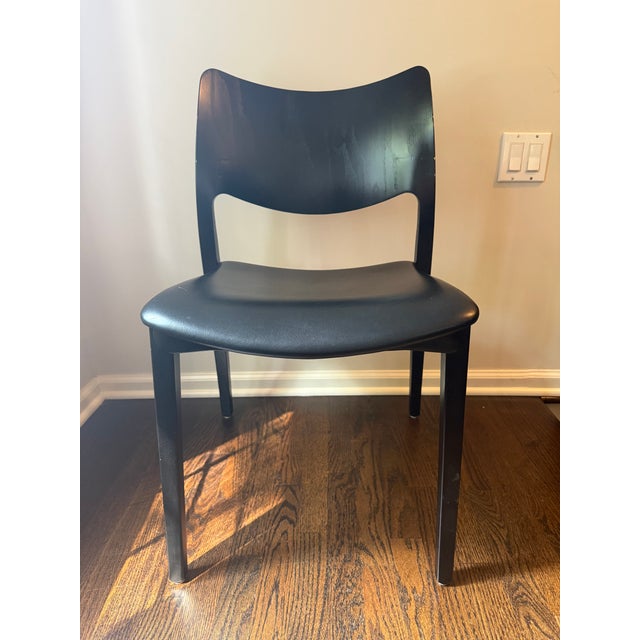 2010s Laclasica Modern Black Desk Chair For Sale - Image 5 of 5