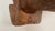 Brown Large Hand Carved Wood Rhinoceros Head Wall Hanging For Sale - Image 8 of 8