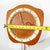 Brown Mid Century Modern Wall Clock Oak Pendulum Weights Brass Denmark Chime For Sale - Image 8 of 9