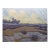 Gordon Mortensen "Winter Sunset" Hand Signed Woodcut Art Print Make an Offer For Sale