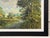 English Countryside Oil Painting with Thatched Cottage, River & Cows Grazing 1985 Circa For Sale - Image 13 of 15