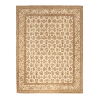 Hand Knotted Indin Rug. 9'x 11'10" For Sale