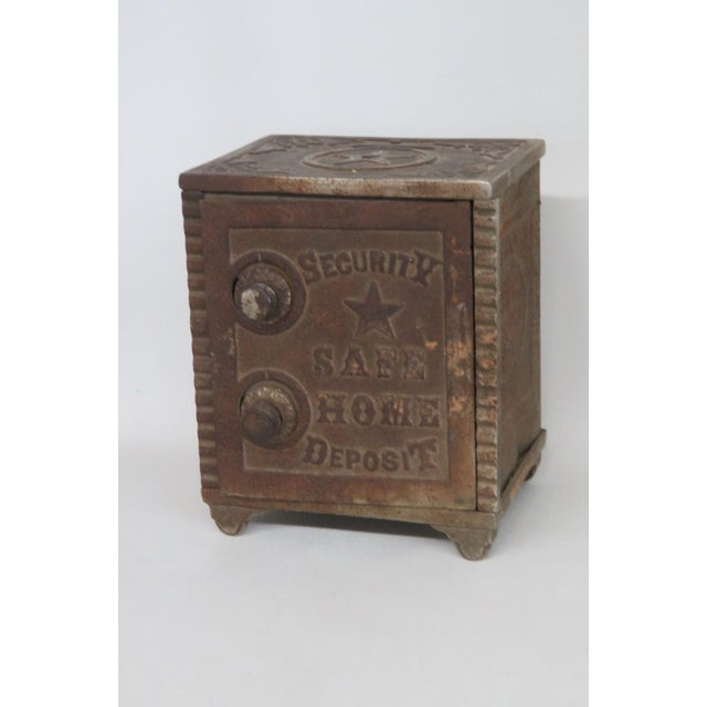 Security Safe Home Deposit Cast Iron Combination Lock Coin Piggy Bank 4734b For Sale - Image 9 of 18