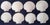 Nautical Pearly White Decorative Sea Shells - Lot of 8 For Sale - Image 3 of 4