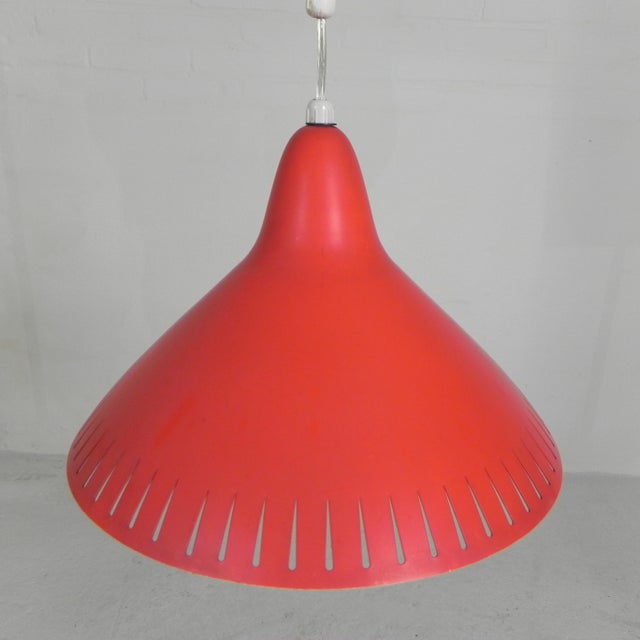 Pendant Lamp by H. Busquet for Hala, 1950s For Sale - Image 9 of 14