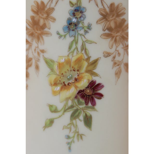 19th Century Pair Art Nouveau Art Deco Robert Hanke Porcelain Vases For Sale - Image 13 of 14