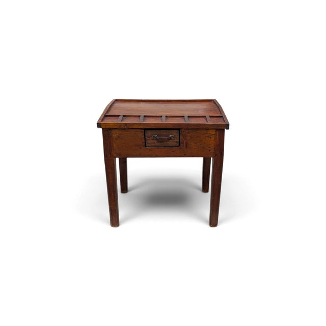 Wood Mid-Century Rustic Italian Workbench For Sale - Image 7 of 7