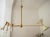 Black Four-Arm Brass Asymmetrical Chandelier by Silvio Piattelli For Sale - Image 8 of 13