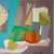 Abstract J Rothenberg (1935-2001) Modernist Abstract Still Life Mix Media Original Painting For Sale - Image 3 of 12