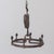 Black 1950s Wrought Iron Rooster Chandelier by Jean Touret for Atelier Marolles For Sale - Image 8 of 14