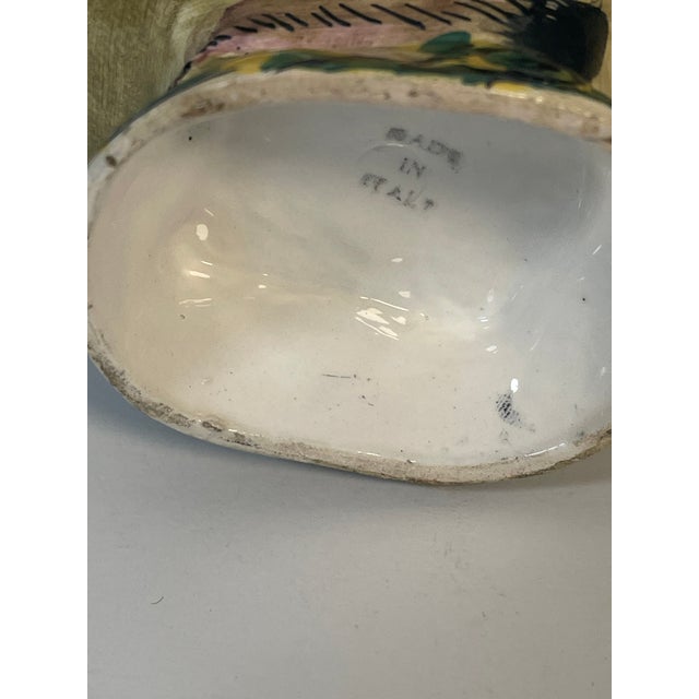 1950s Thanksgiving Turkey 3 PCS Italian Ceramic Set For Sale - Image 4 of 8