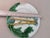 Early 20th Century French Salins Barbotine Majolica Asparagus Plate For Sale - Image 5 of 6