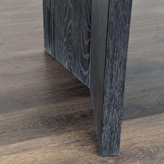 Williams Sonoma Knife Edge Expandable Dining Table For Sale - Image 9 of 9