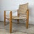 Mid-Century Modern Vintage Sling Style Safari Campaign Lounge Chair For Sale - Image 3 of 12