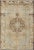Vintage Turkish Kars Rug With Floral Medallion in Camel, Tan, Taupe, Gray, Sand 7′5″ × 10′8″ For Sale