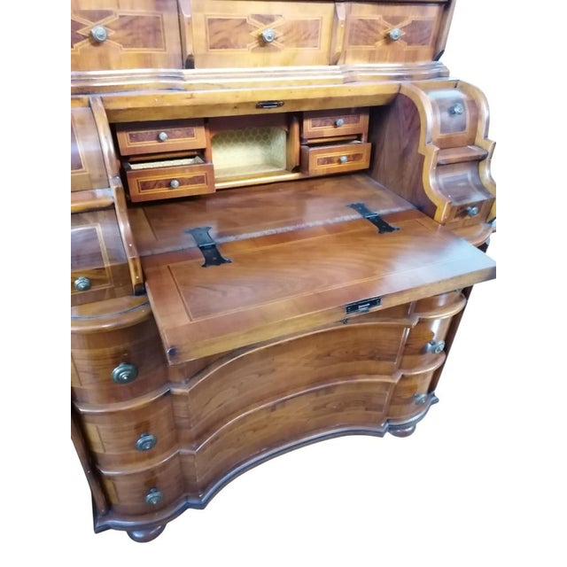 Antique Trumeau Flap Secretary, 1890s For Sale - Image 10 of 14
