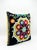 This beautiful 17'' x 18'' hand-embroidered Suzani pillow cover was made from authentic Uzbek cotton fabric. The intricate...
