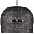 Metal Currey & Company Piero Black Large Pendant For Sale - Image 7 of 7