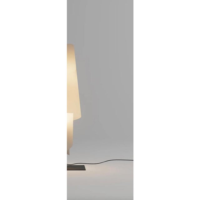 Mid-Century Modern TALLA 3 Table Lamp in Steel & PVC from Josep Aregall For Sale - Image 3 of 15