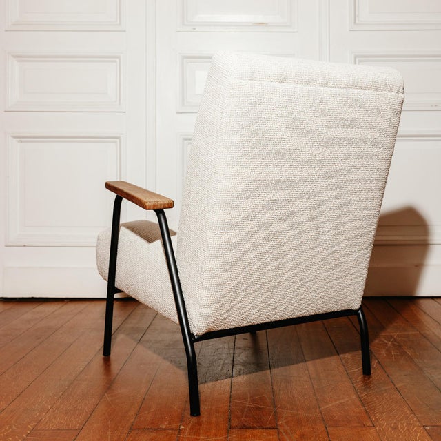 1960s Rio Lounge Chairs by Pierre Guariche for Meurop, Belgium, 1960, Set of 2 For Sale - Image 5 of 13