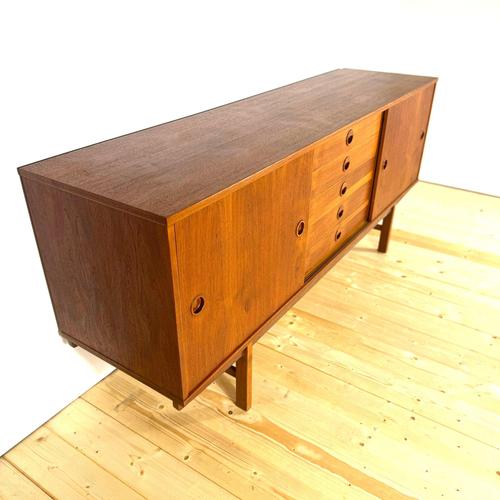 Wood Teak Sideboard by Yngve Ekstrom for Dux, 1960s For Sale - Image 7 of 10