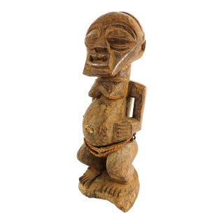 Early 20th Century Songye Nkishi Power Fetish Figure For Sale